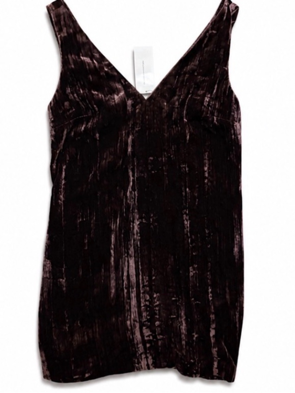 NWT French Connection Theresa Velvet Hortensia Haze Mini Dress - Picture 5 of 6